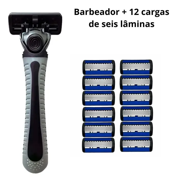 Aparelho De Barbear 12 Cargas | Barbeador | Gilete