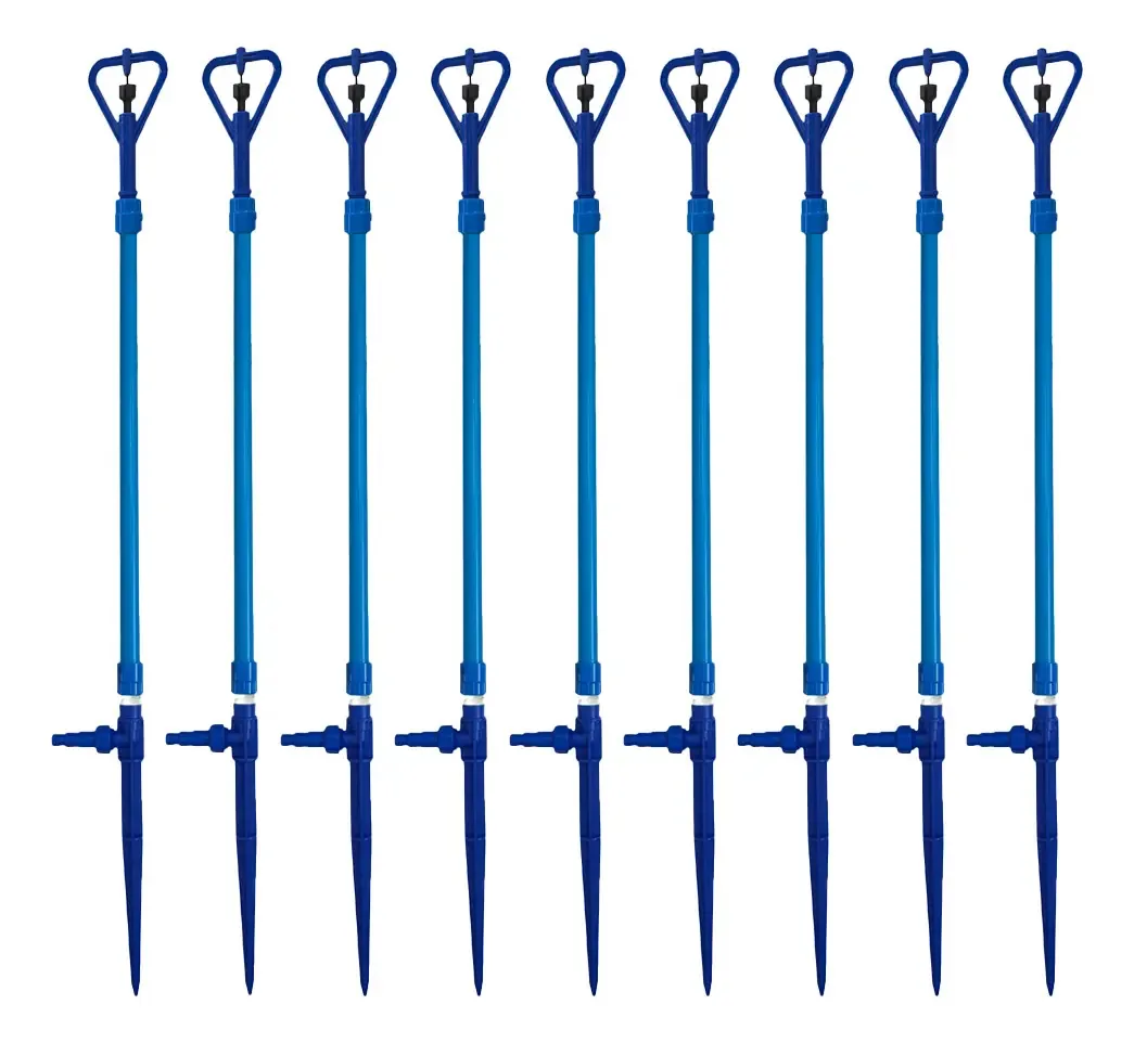 3 Irrigador Aspersor Bailarina P3 Com Haste 96cm Agrícola