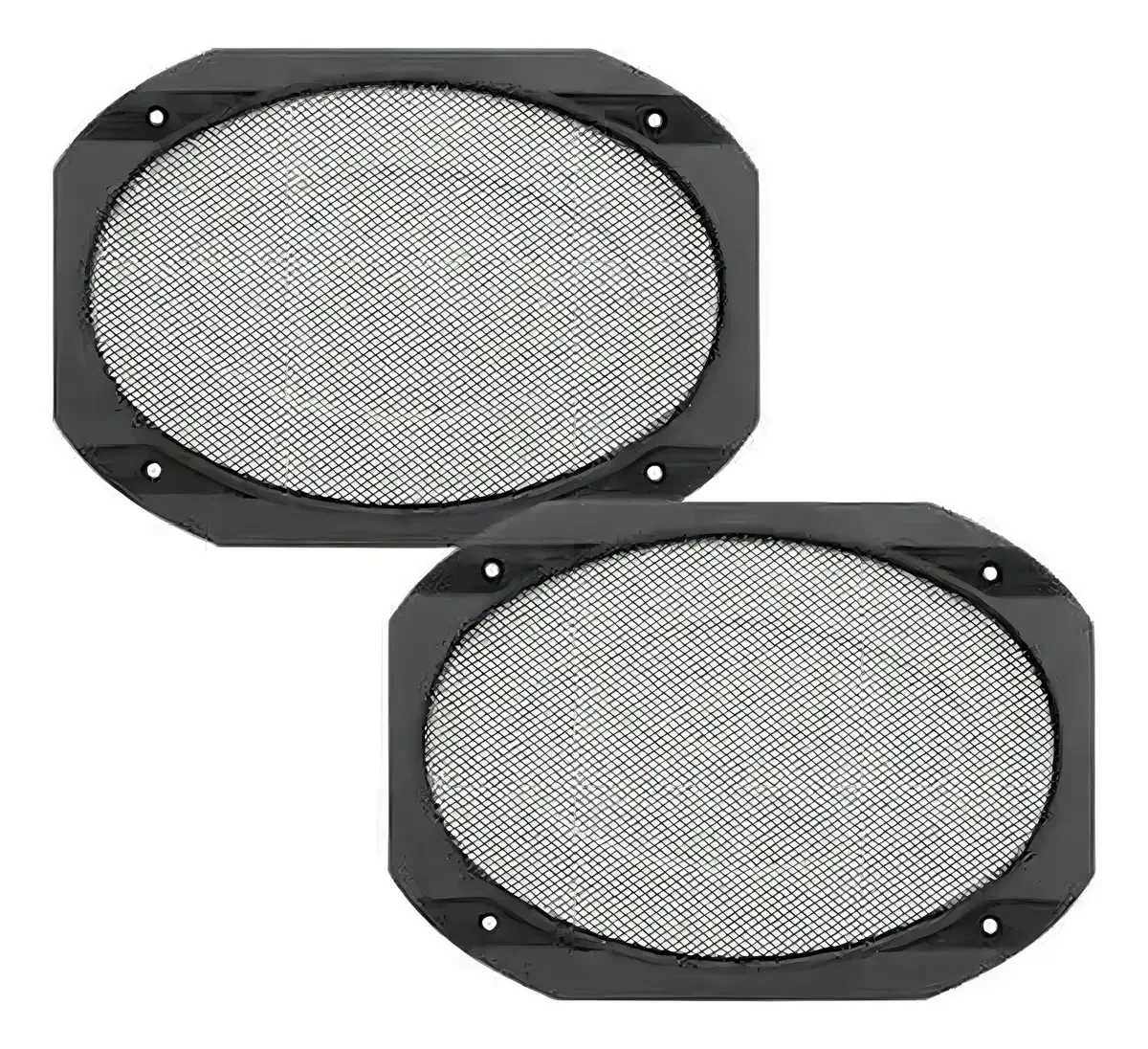 Tela Grade Alto Falante Modelo Prata 6X4 Ludovico Plastico