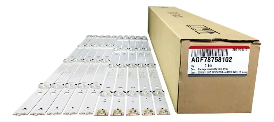 Agf78758102 Kit De Barras Led LG 55uj6300 55lj5500