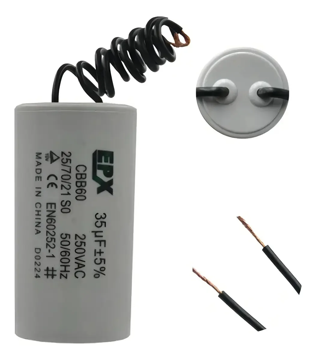 Capacitor Permanente 35uf 250v - Epx