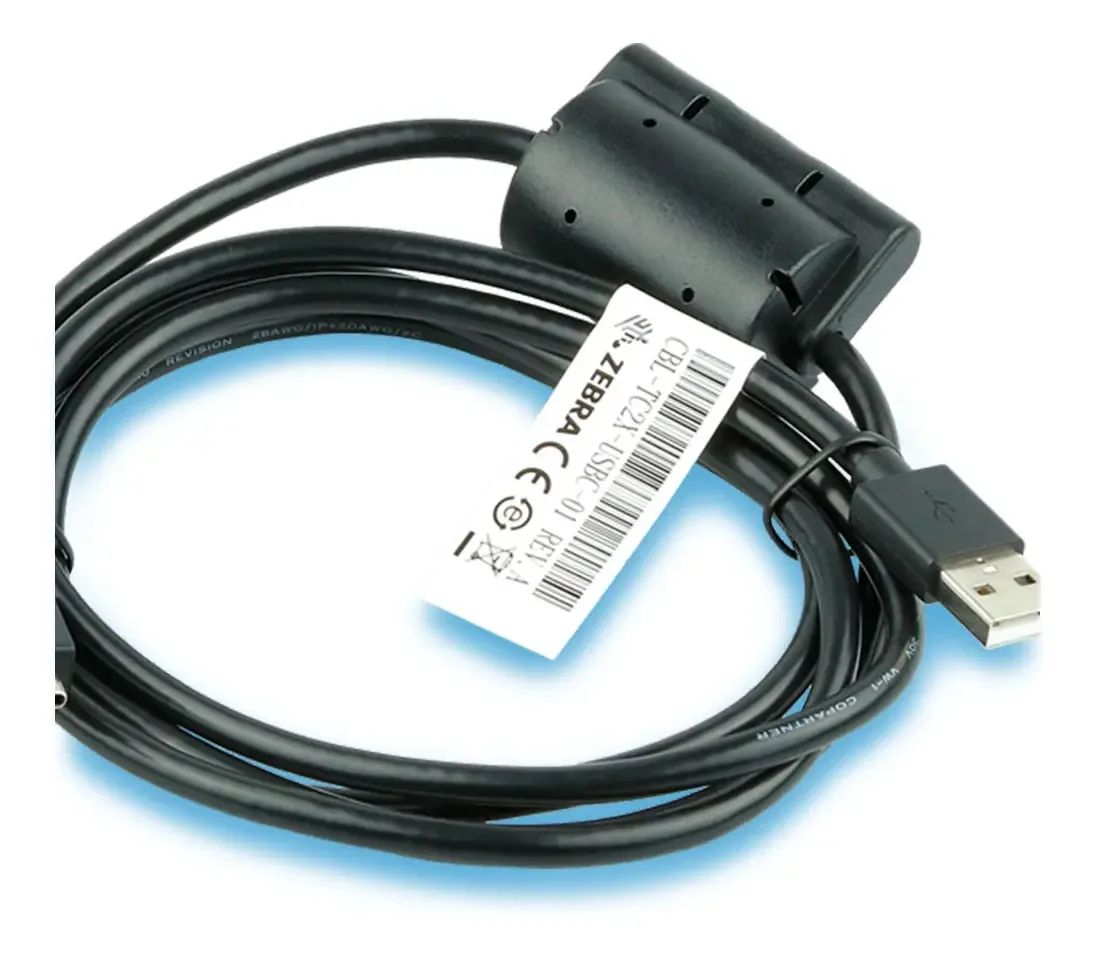 Cabo Usb Padrão C Zebra 1,5m Cbl-tc2x-usbc-01 (zbr01)
