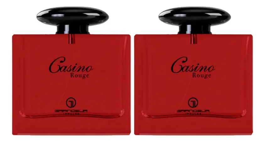 2 Perfumes Grandeur Impulse Casino Rouge Edp - 100ml