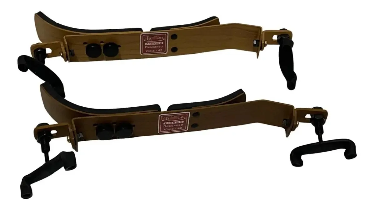 Espaleira Para Viola 39.5 e 41.5 Lunnon Premium Amadeirado Escuro