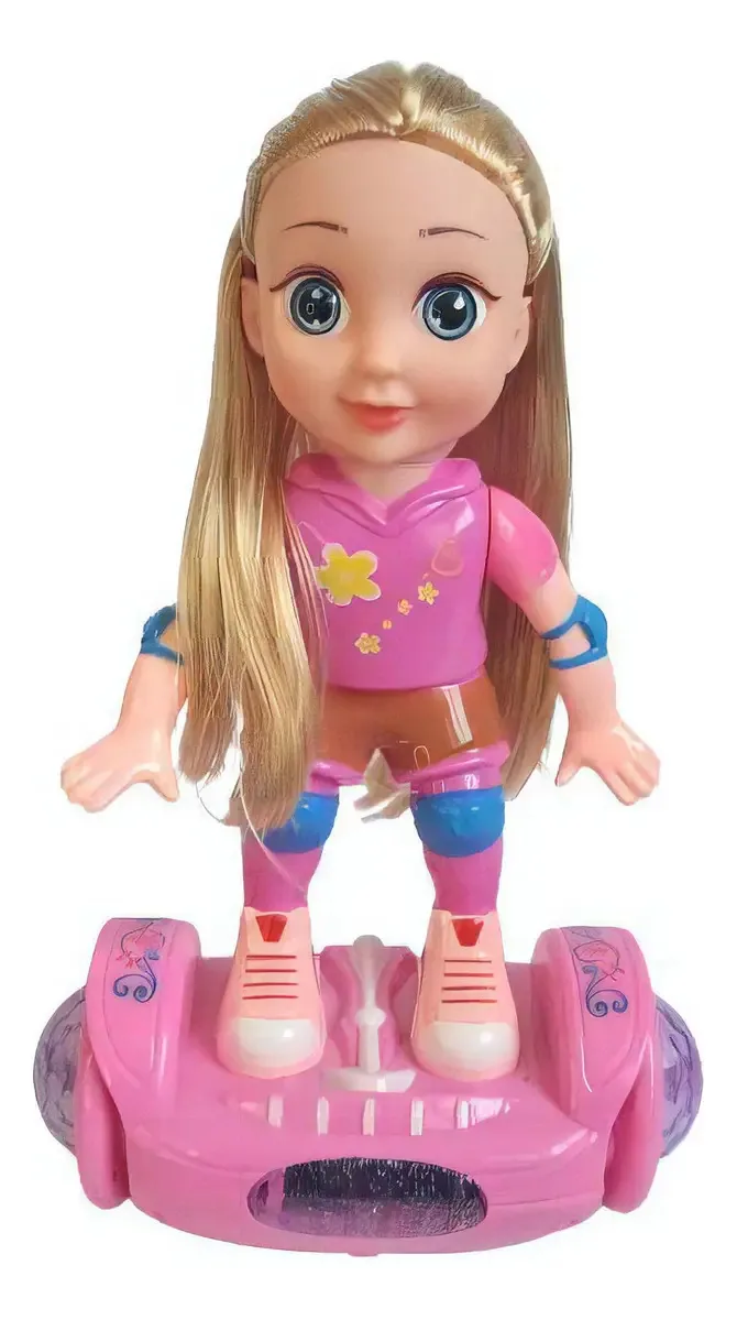 Boneca No Hoverboard Avanço Hoverboard