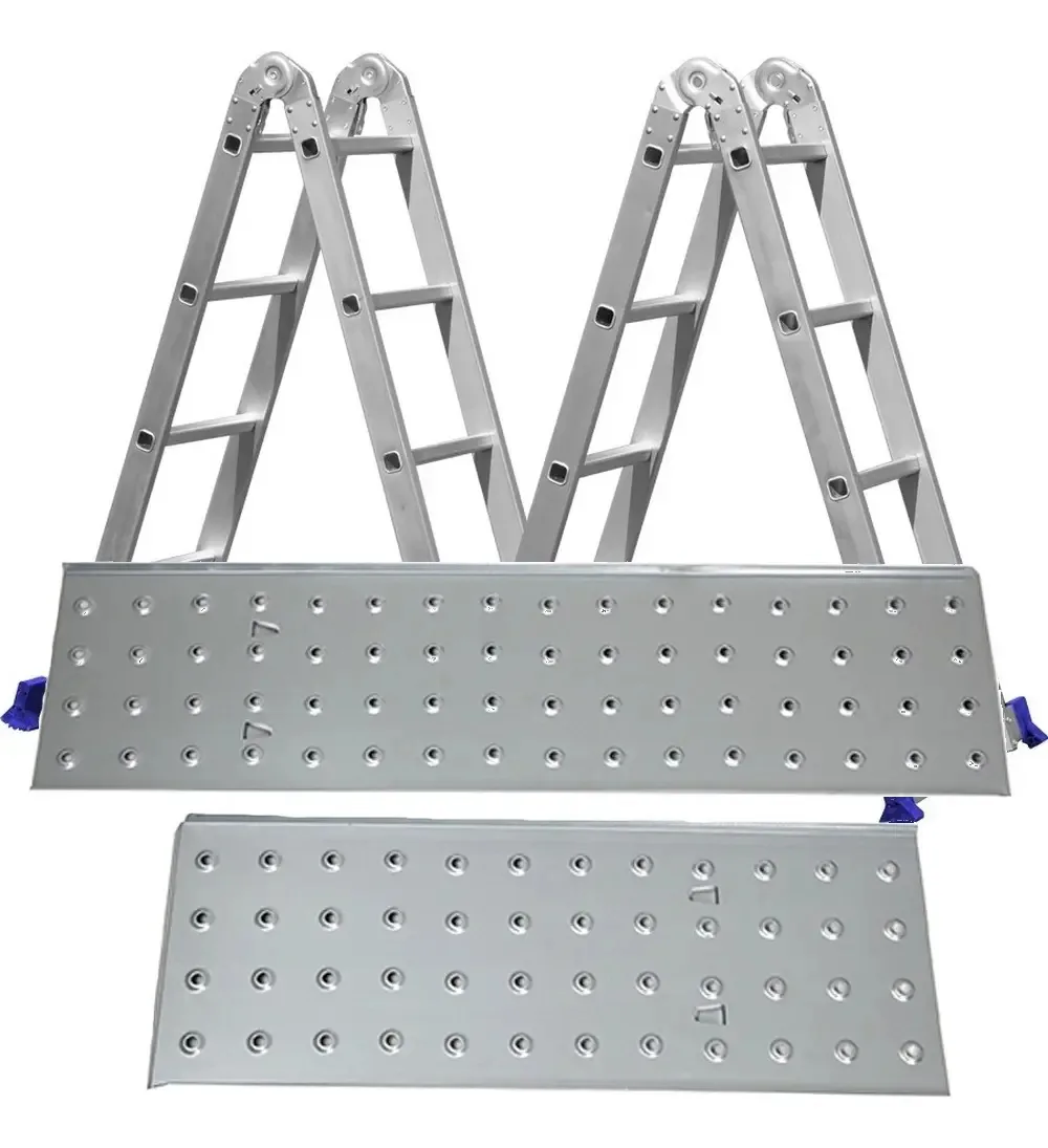 Escada Alumínio Multiposições Com Plataforma 4x4 Allight