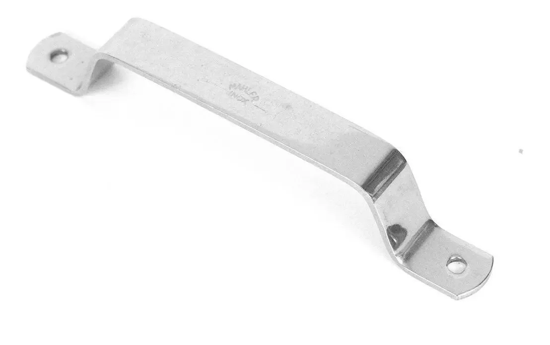 Puxador Concha De Embutir Argola Inox Mahler Ref 73