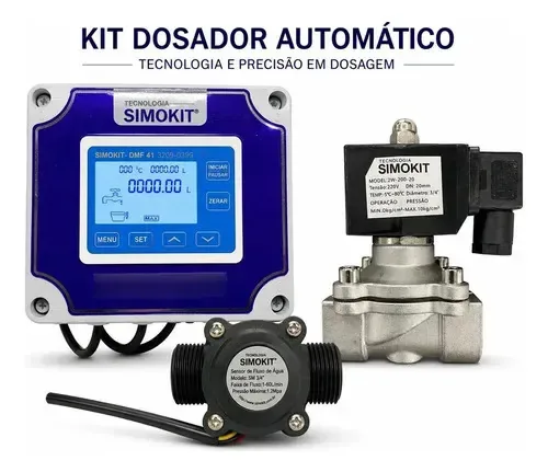 Dosador De Água Automático Com Válvula Inox 3/4