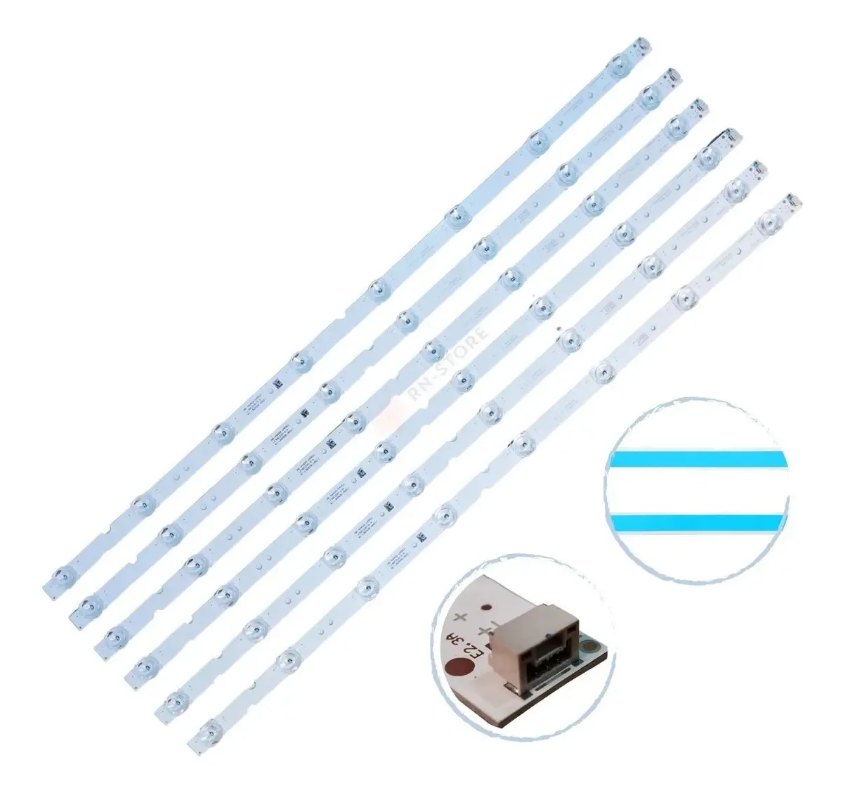Kit Barras De Led 65p65us 65p65 65p8m