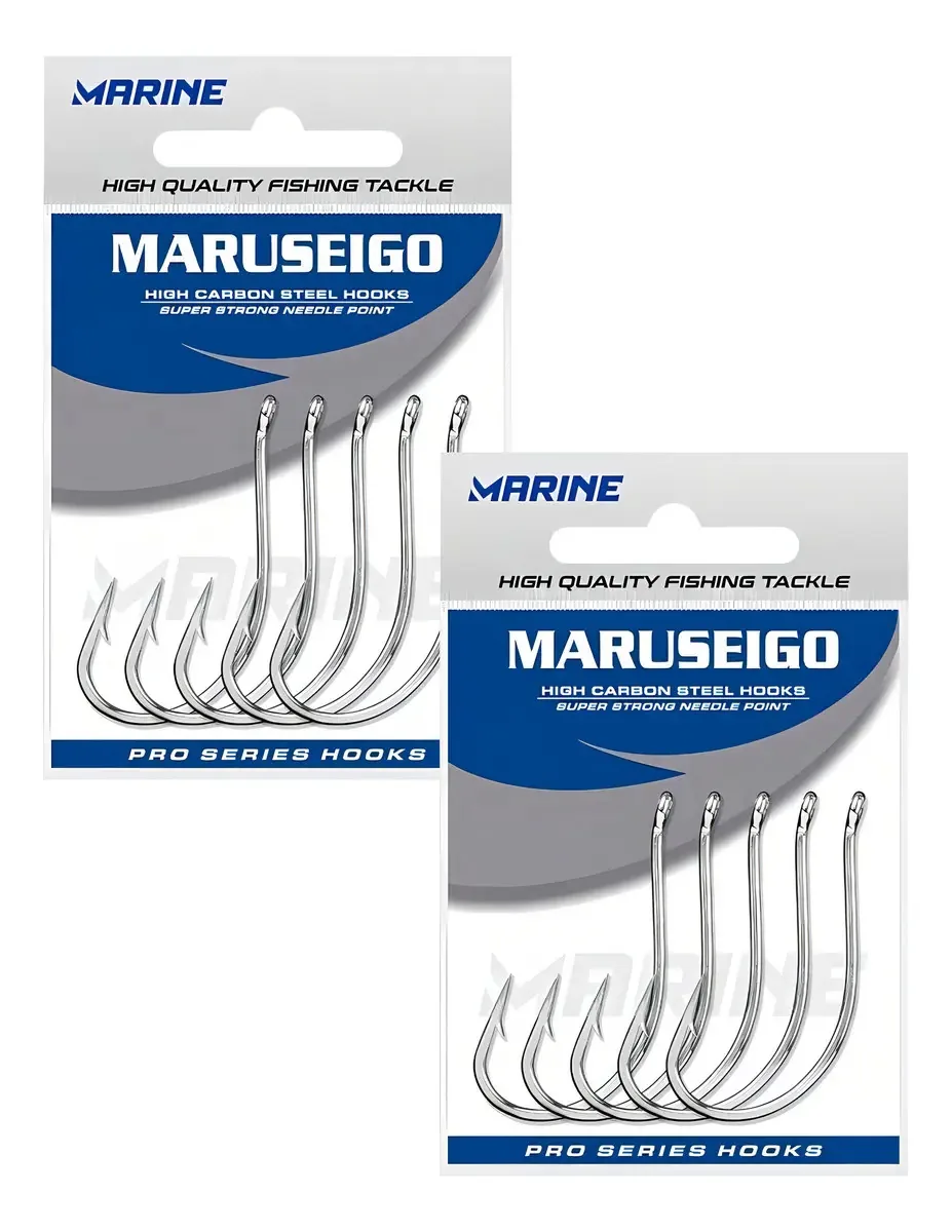 Anzol Marine Sports Maruseigo Nickel para Pesca