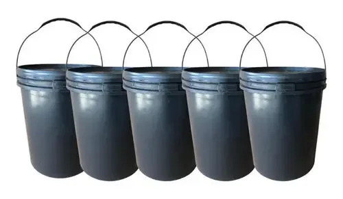 Balde Graxa 20l - 5 Pçs