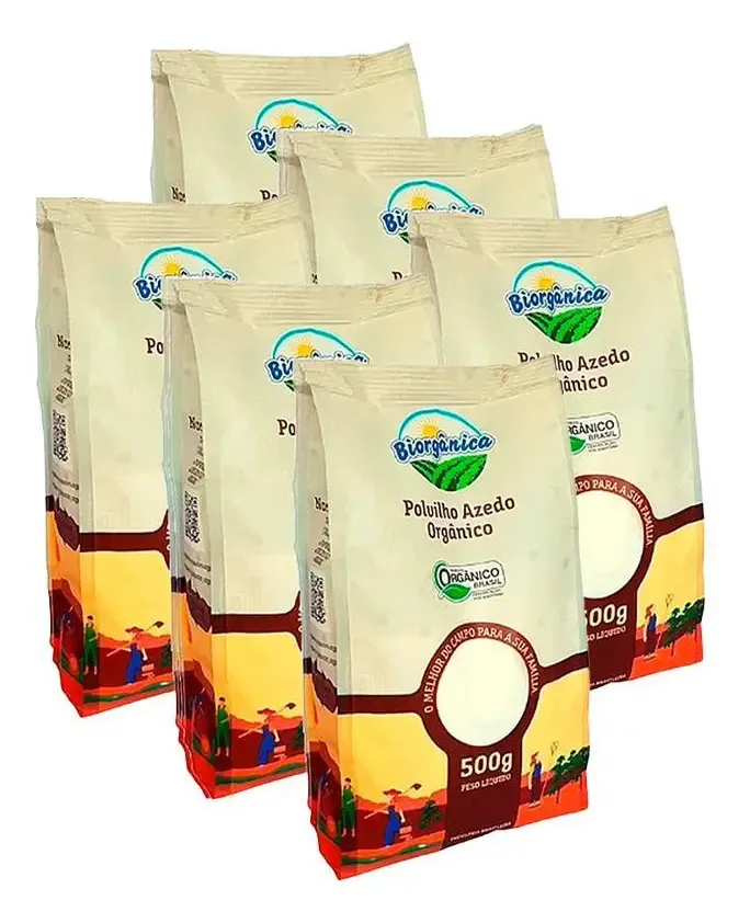 Farinha farinha Biorgânica de arroz sem glúten 500 g pacote x 6 un
