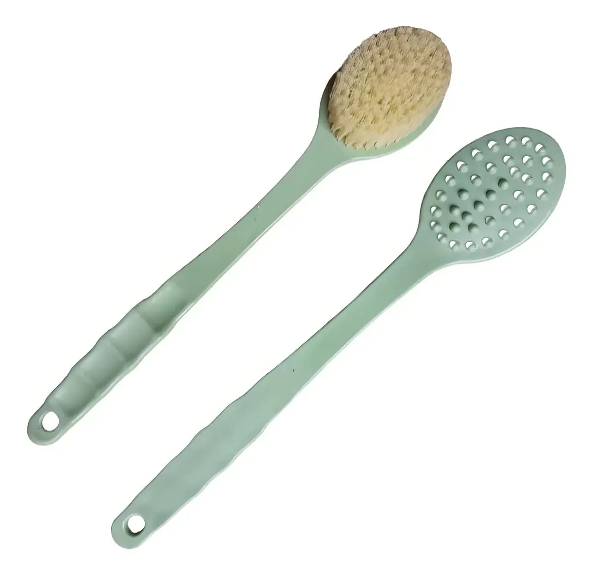 Escova De Banho Para Lavar Costas Macia Massageadora 35x7cm