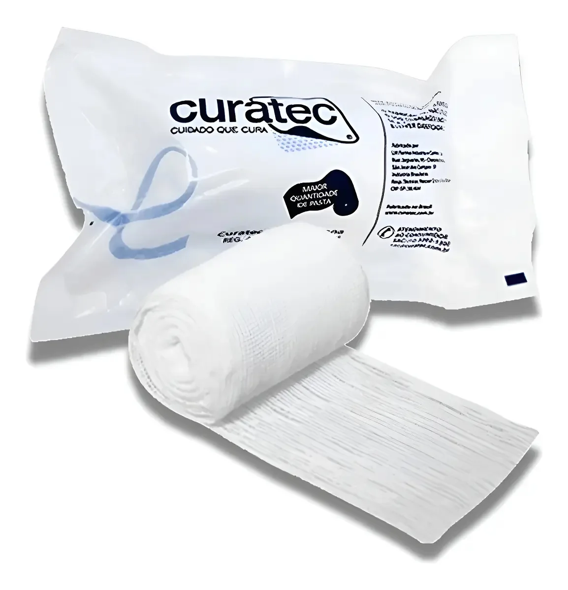 Curativo Curatec Bandagem De Unna