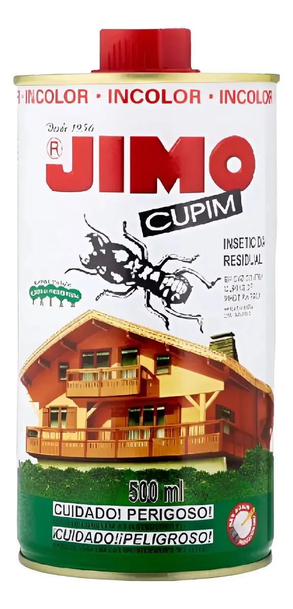 Jimo Cupim Incolor para Tratamento de Madeira 500ml