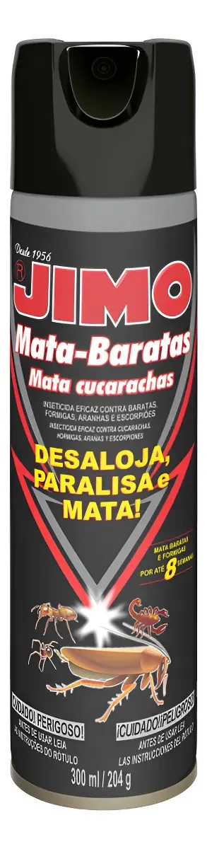 Jimo Spray Mata Baratas Formigas Aranhas Escorpiões Aerossol