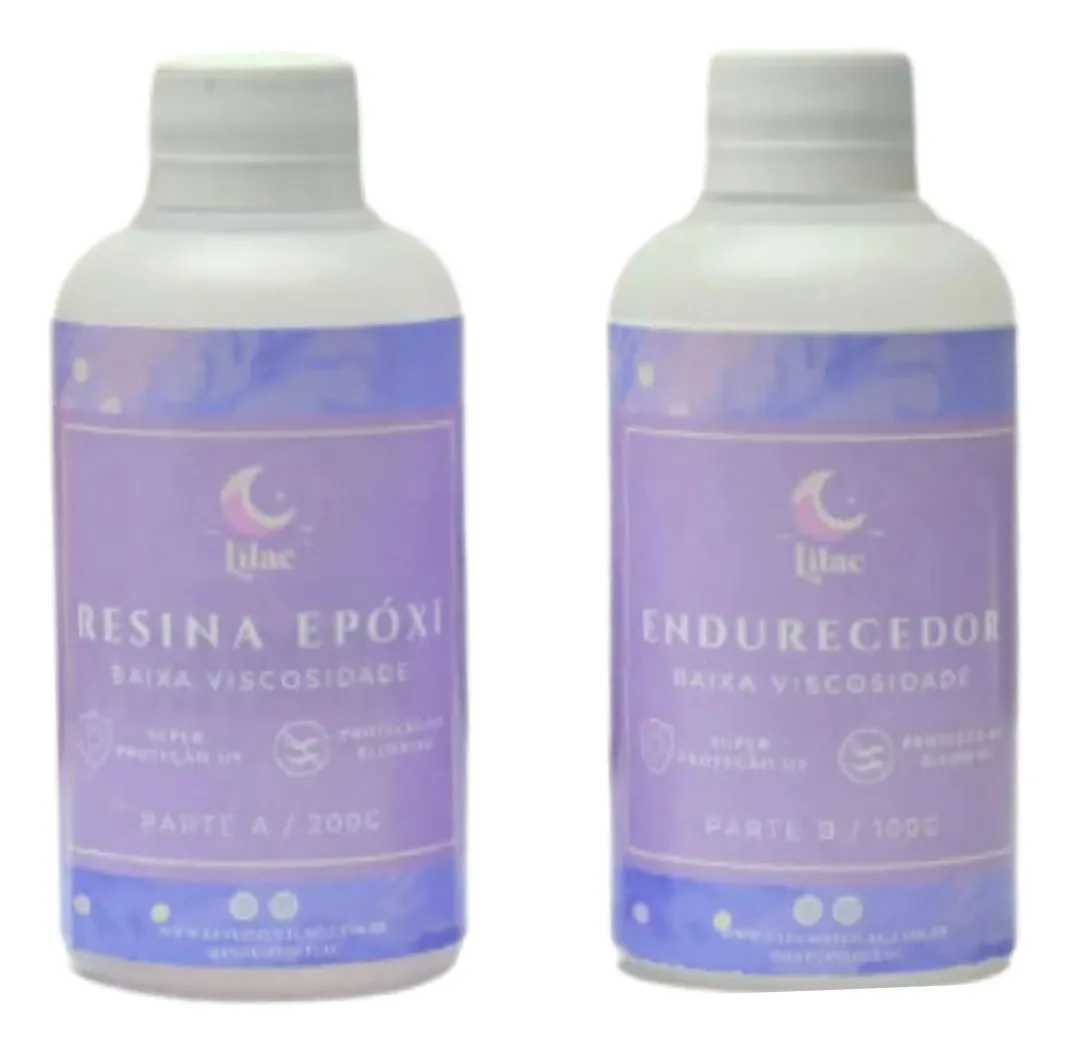 Resina Epóxi Rígida - Baixa Espessura - Proteção Uv 300g Transparente