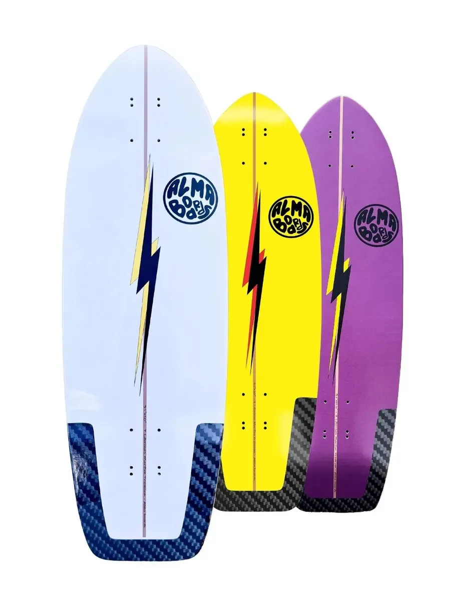 Shape Cruiser/simulador De Surf Alma Boards - 31 + Lixa