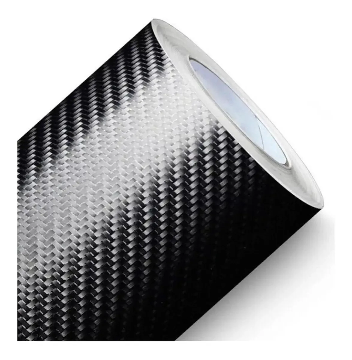 Adesivo Envelopamento Tuning Fibra Carbono 4d - 50cm X 2m