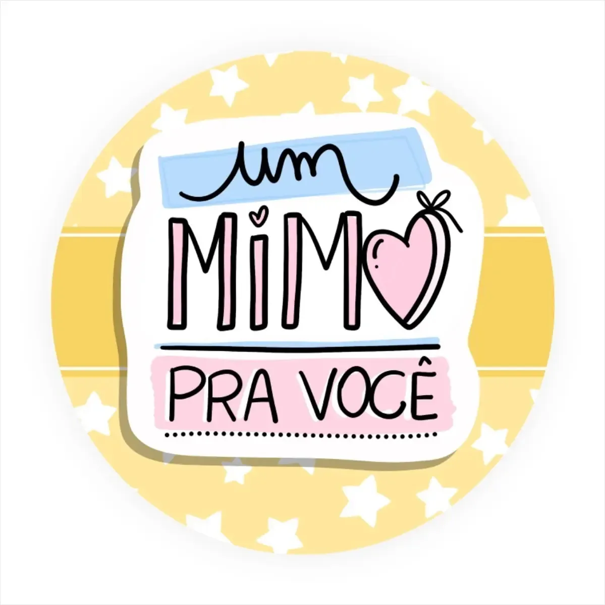 400 Etiquetas Adesivas Gratidão Agradecimento 3x3cm
