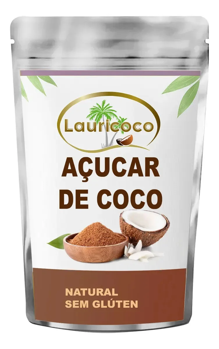 Açúcar De Coco Natural 1 Kg - Lauricoco