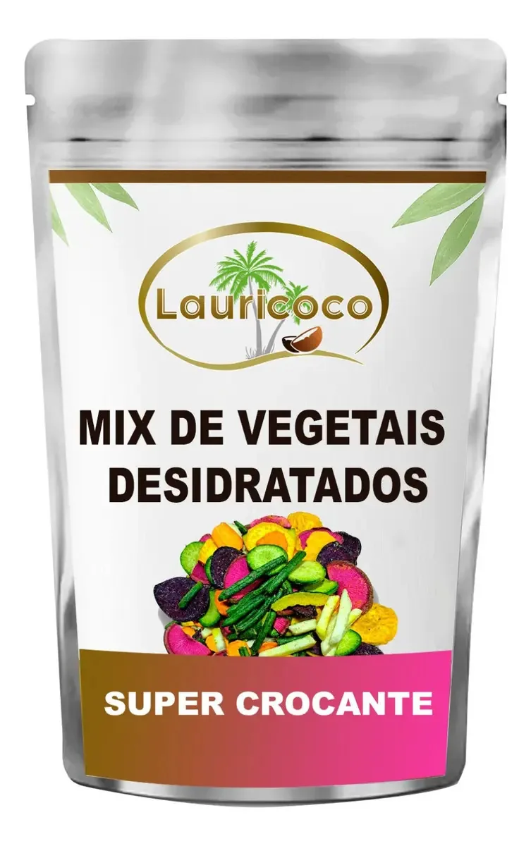 Mix De Vegetais Desidratados 1kg - Lauricoco