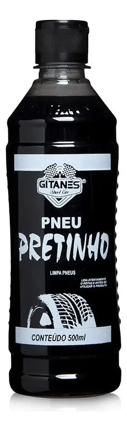Pretinho Limpa Pneu Automotivo Gitanes 500ml