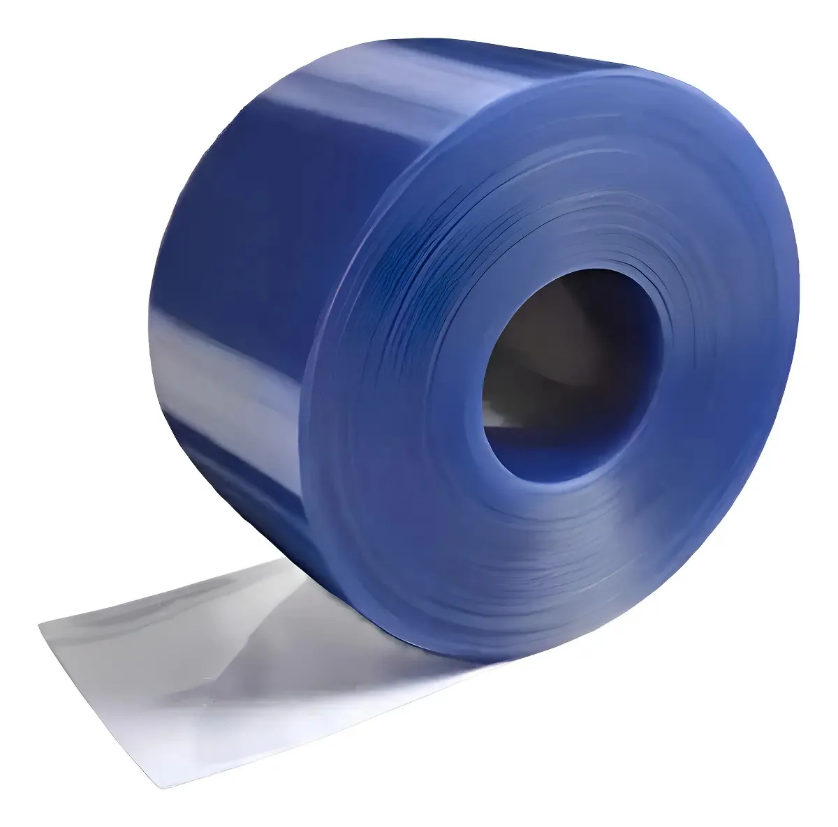Cortina de PVC E-Celplast Transparente 2mm 20cm x 10m para Açougue