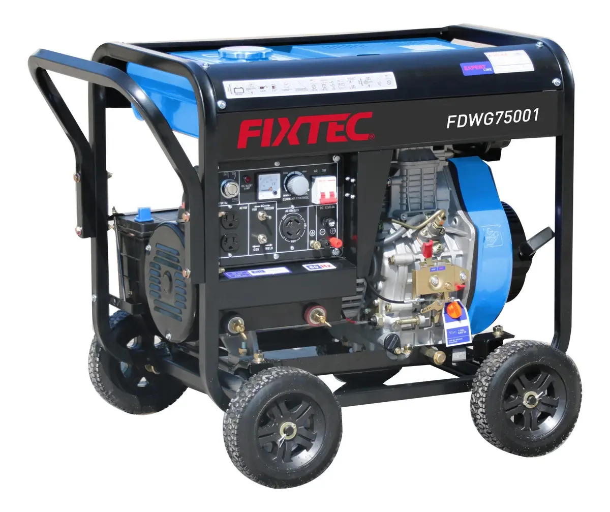 Gerador Diesel, Motor 4 Tempos 4,5kw - Fixtec