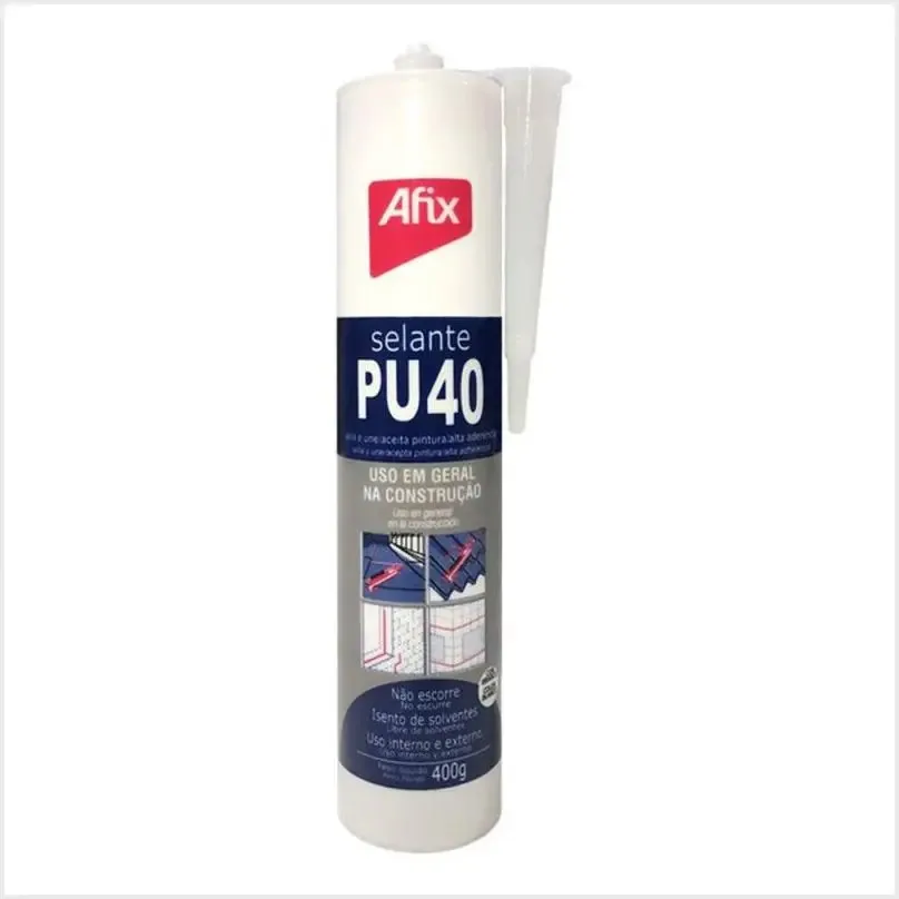 Selante Pu Afix cinza 400g