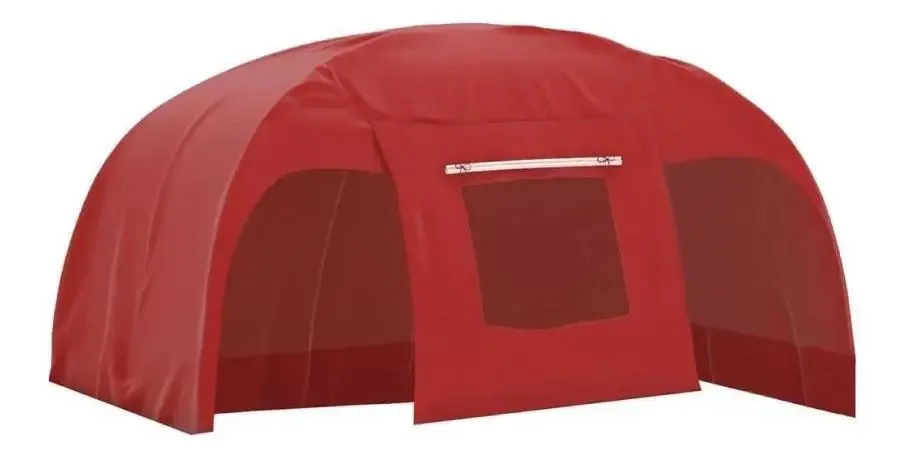 Cabana Superior Para Camas Infantis Play - Vermelho Com Cort