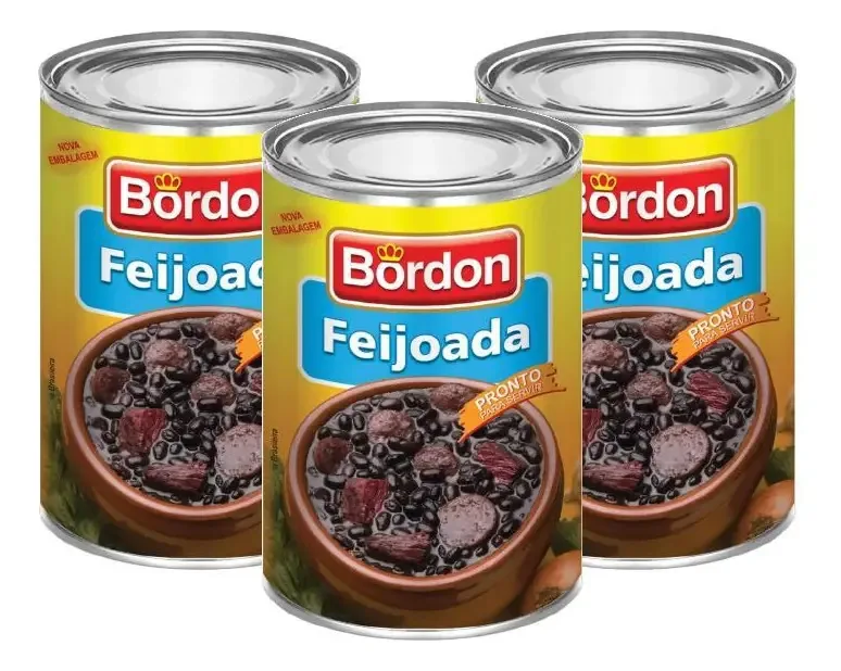 Kit 3 Feijoada Bordon 430g
