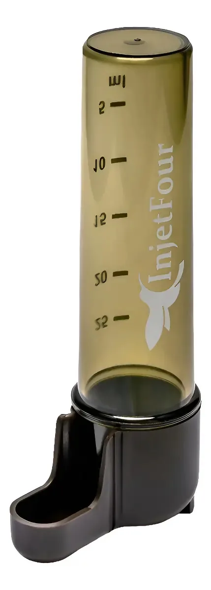 Bebedouro Pequeno 30ml Injetfour P/aves