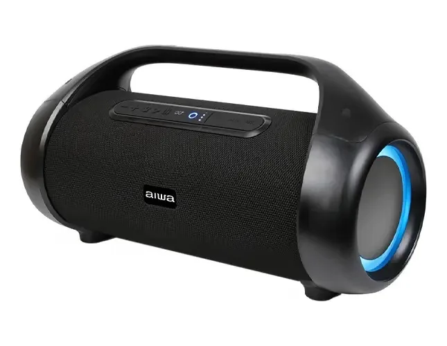 Caixa De Som Aiwa Aws1000 Boombox Bluetooth Cor Preto