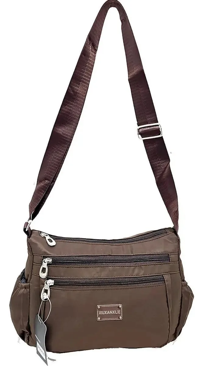 Bolsa Transversal Em Nylon Tactel F9916