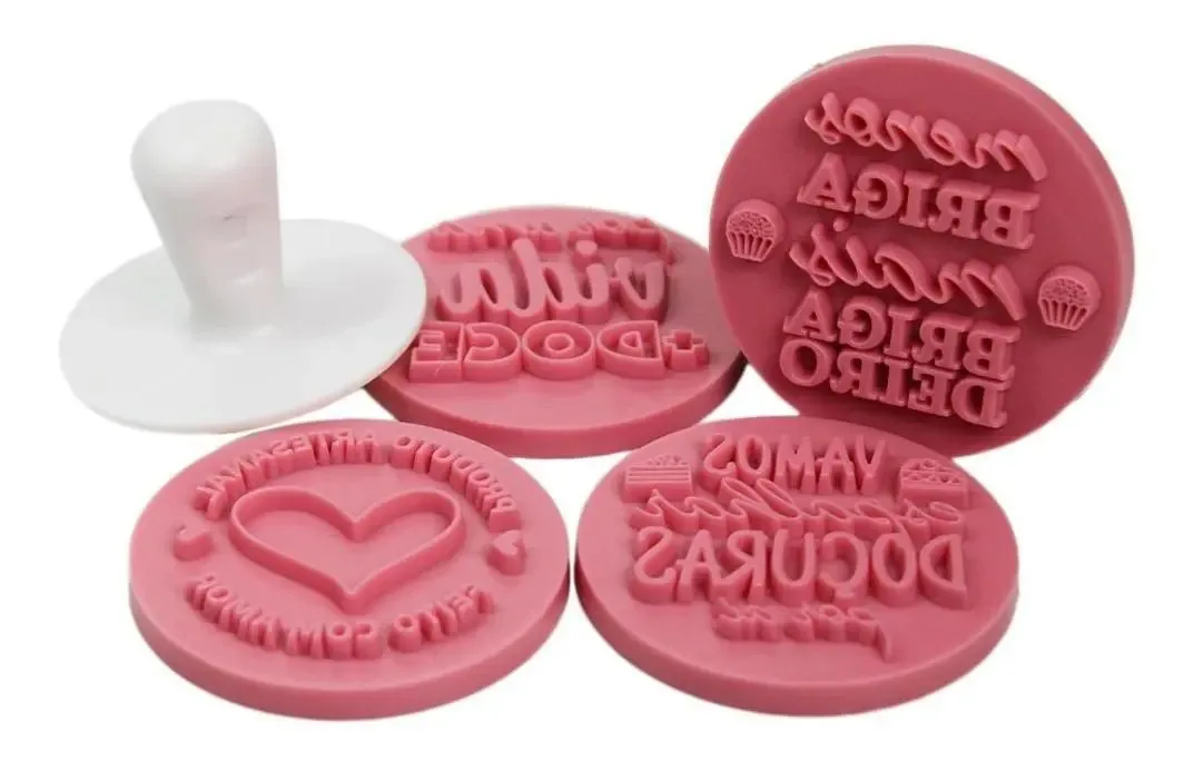 Carimbos E Marcadores De Bolos Doces Tags Bolachas - Mimos