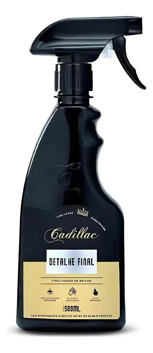 Abrilhantador Detalhe Final Cadillac 650ml Preto