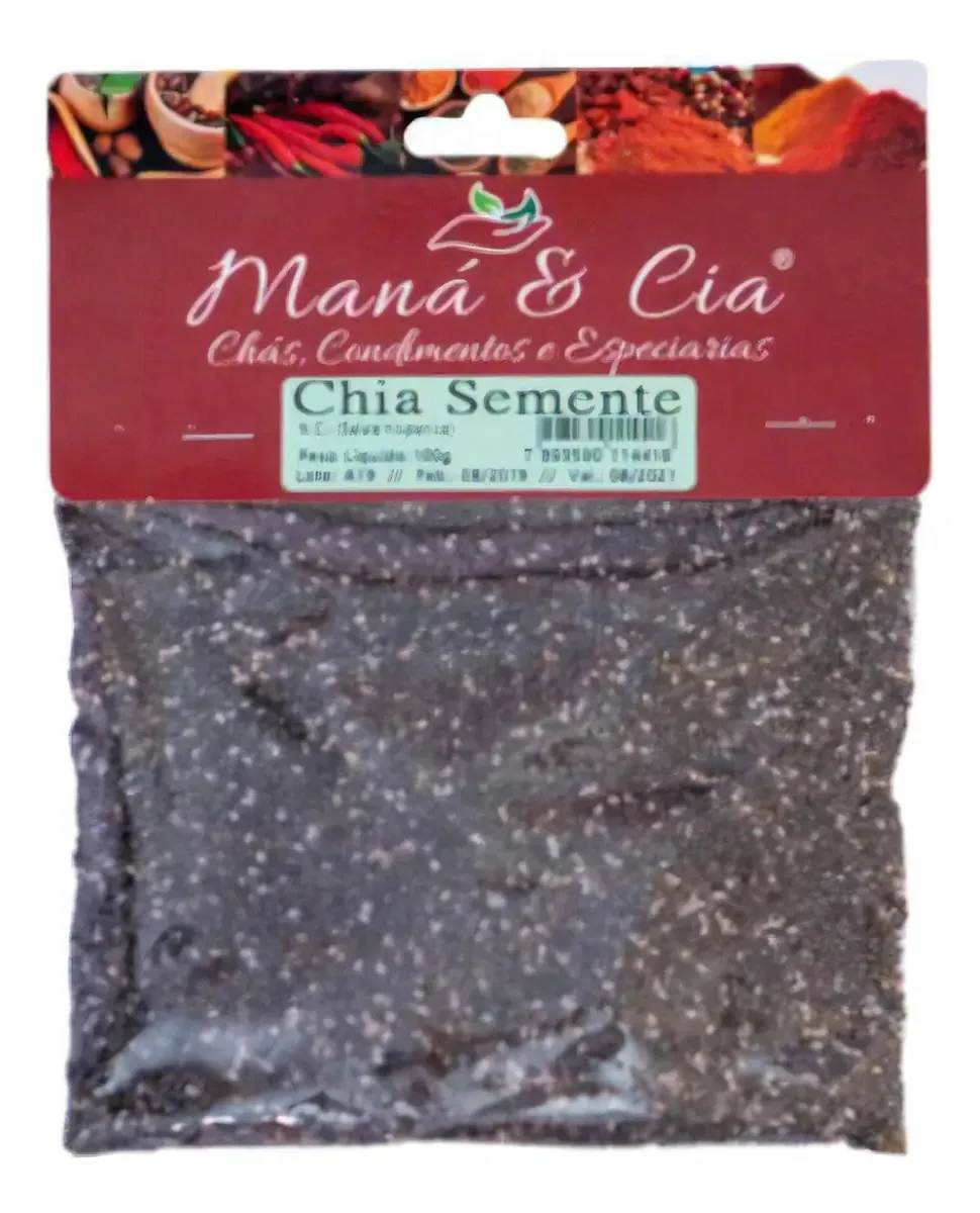 Chia Mana Cia Semente 100g