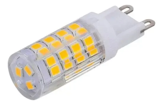 Kit 10 Lâmpadas Led Halopin G9 3w Lustres E Pendentes