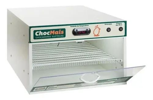 Chocadeira Automática Chocmais 104 Ovos Com Ovoscópio