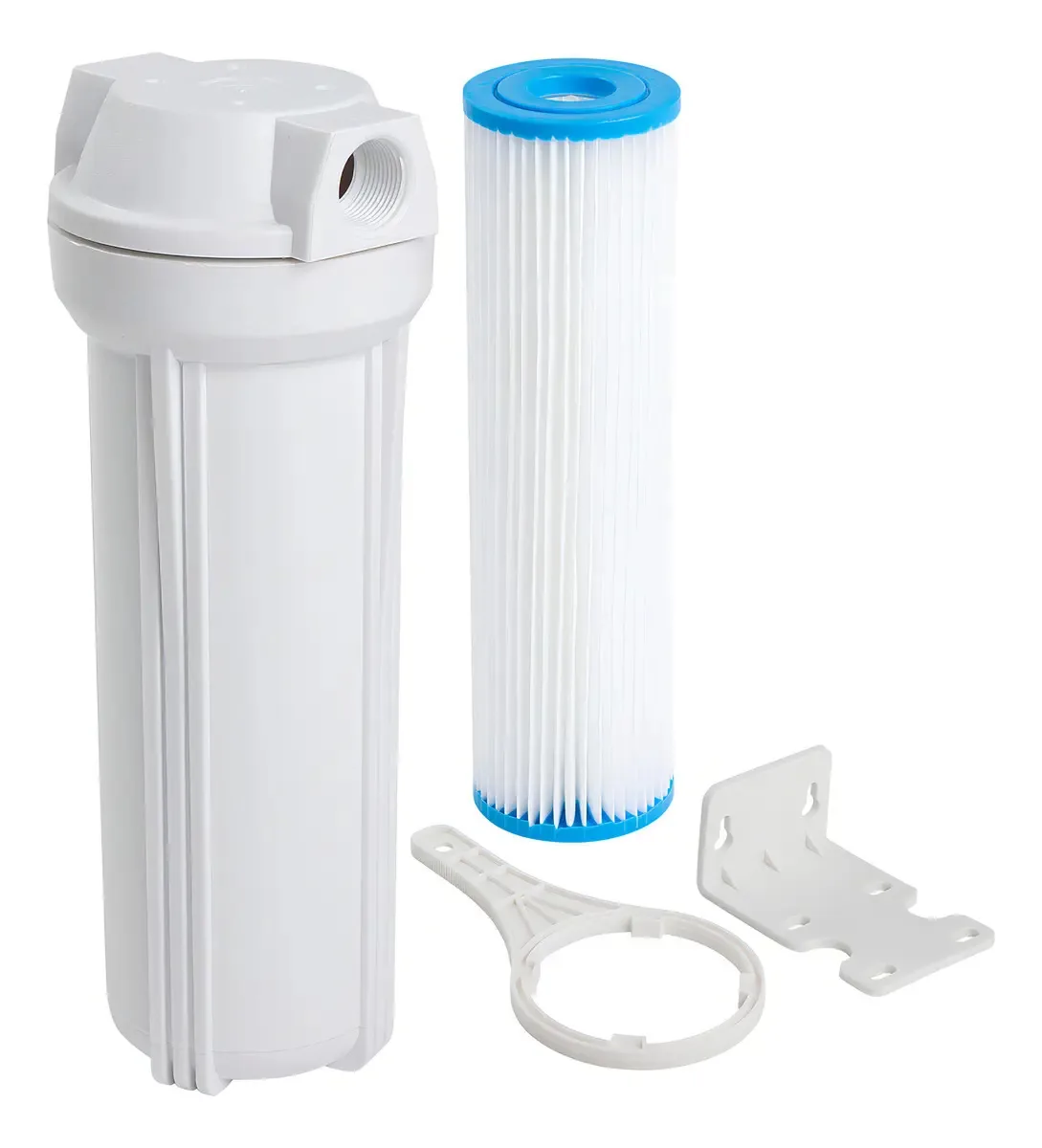 Filtro Água Caixa Dágua Cavalete + Refil Plissado Lavável
