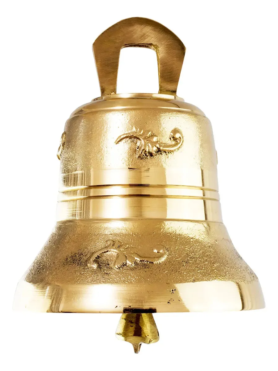 Sino De Bronze Puro 10 Kg Dourado