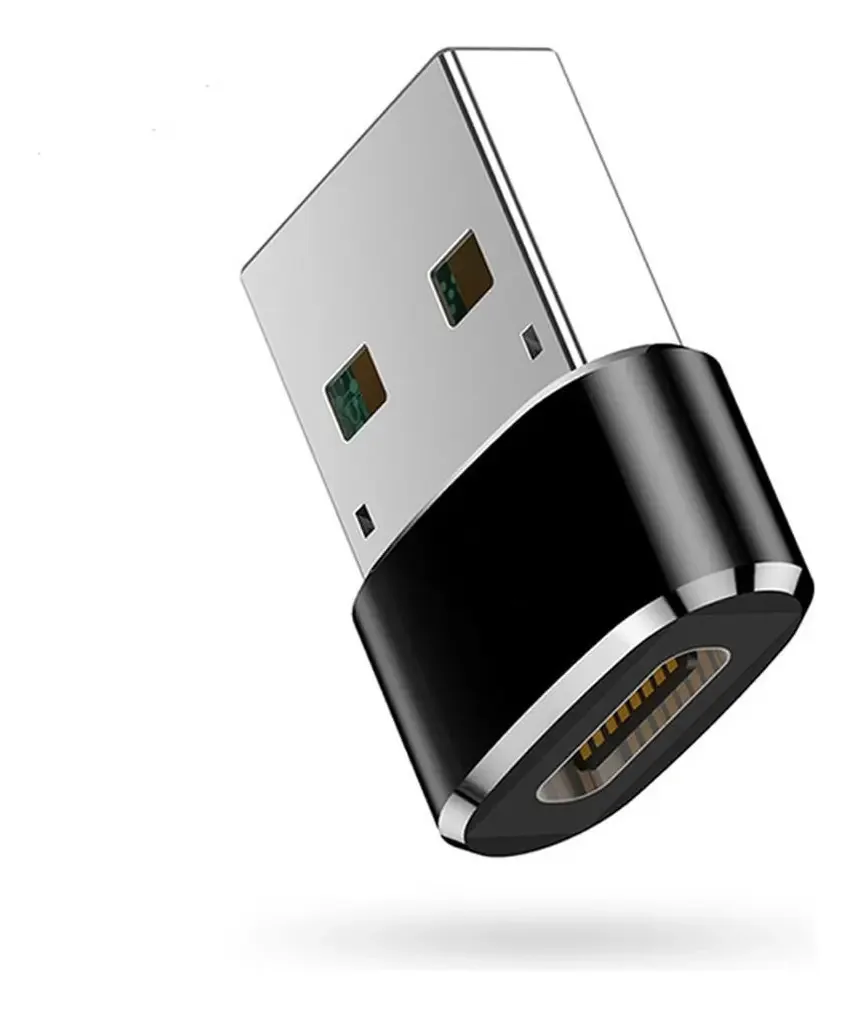 Adaptador Usb Macho Para Tipo C Fêmea
