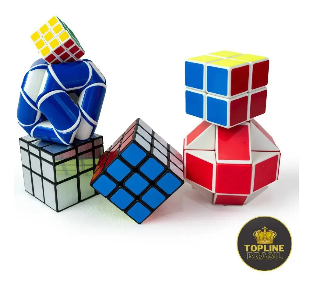 Cubo Mágico 6 Unidades - Desafio Família - Ref 3042