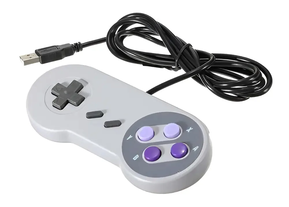 Controle Pc Super Nintendo Usb Cor Outro