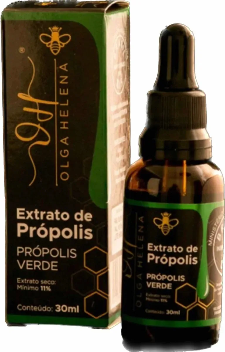 Própolis Verde Extrato Saúde Imunidade 30ml