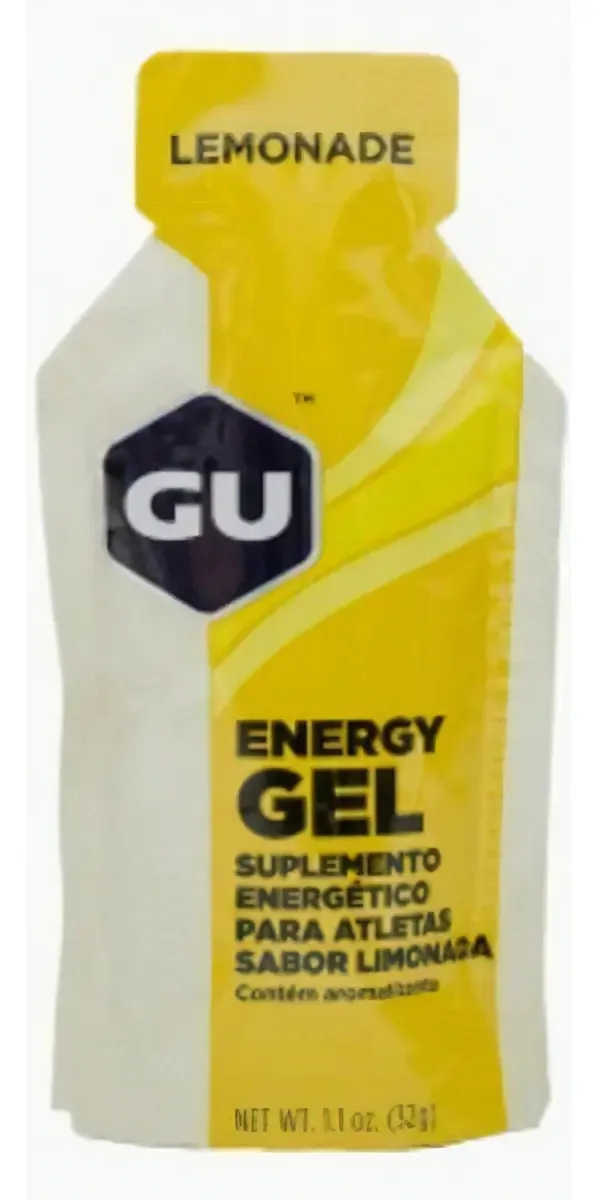 Gel Carboidrato Gu Energy Sabor Limonada Cx C/10 Saches