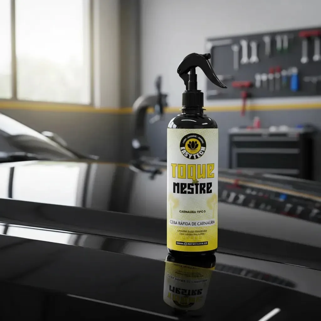 Cera Spray Automotiva Easytech Carnaúba Brilho 500ml