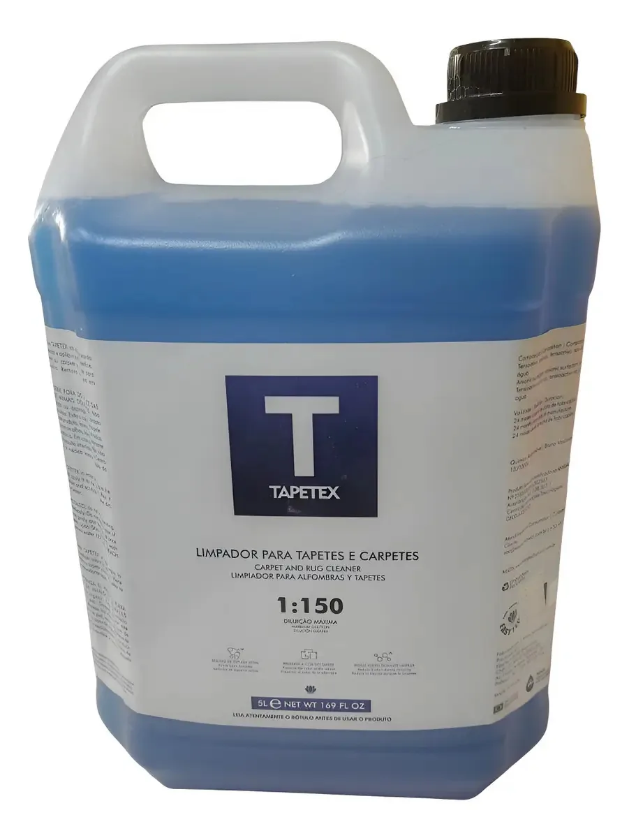 Easytech Tapetex 5l Limpador Tecidos Tapetes Carpete Cortina