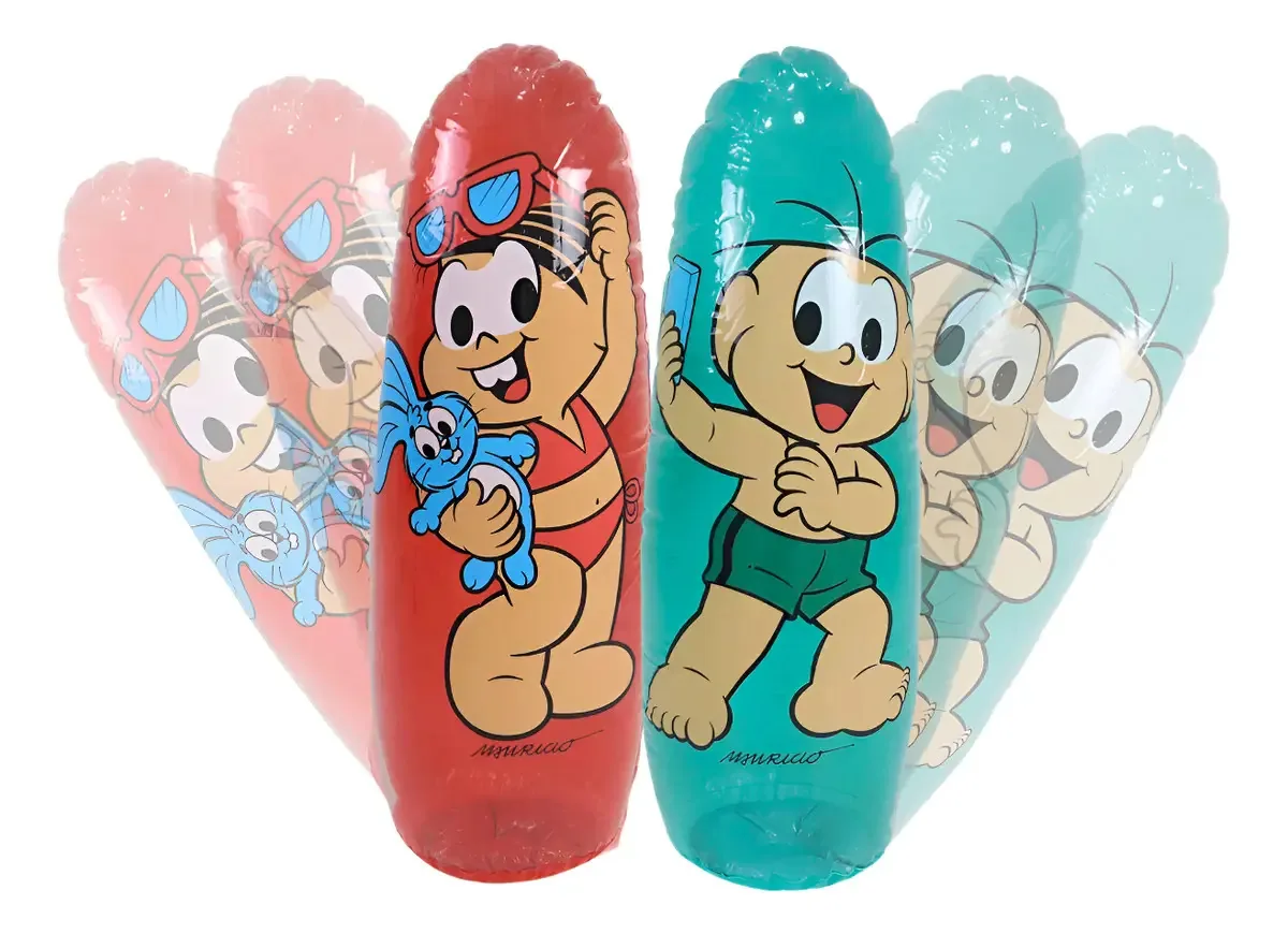 Boneco João Bobo Teimoso Inflável Grande Cor Mônica Nd